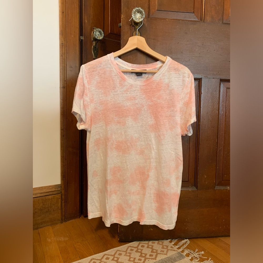 Sanctuary tie dye linen t-shirt - size medium